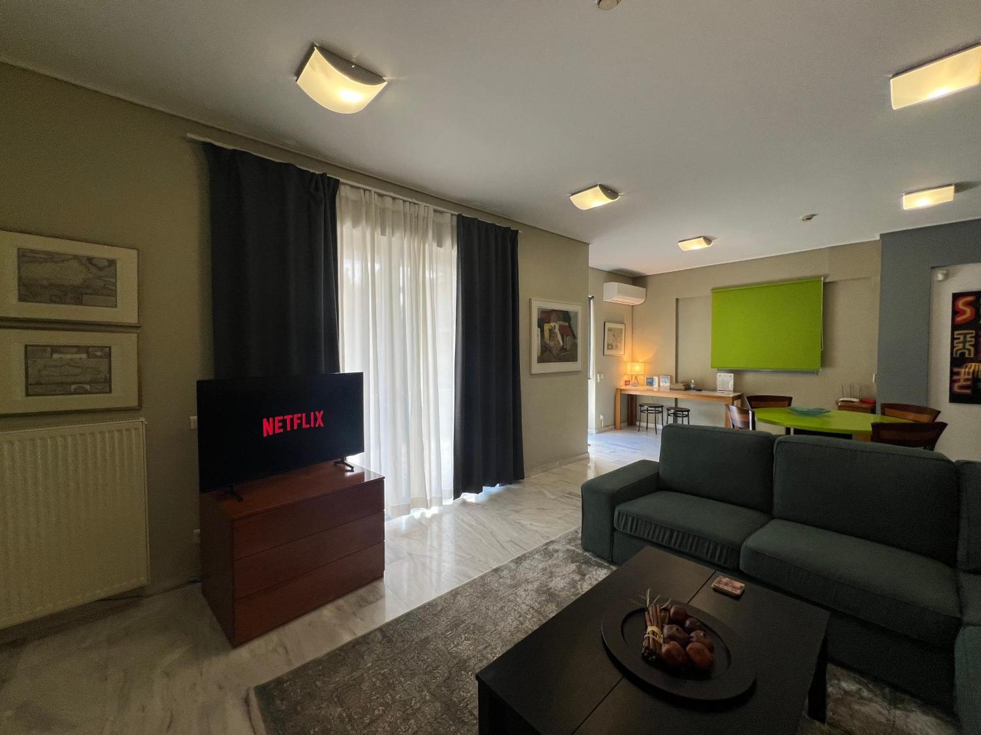 Maroussi Green Apartment Near Marousi Hospitals & Oaka, By Promoshomes מראה חיצוני תמונה
